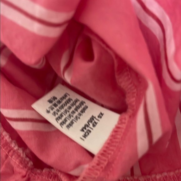 Pink Striped Ruffle Shorts - Picture 5 of 5